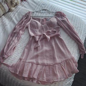 Hello Molly- A Letter to Me Dress Blush